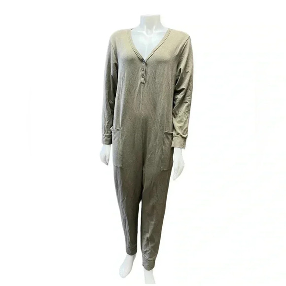 Smash + Tess Wednesday Romper Olive Size XL - Picture 3 of 13